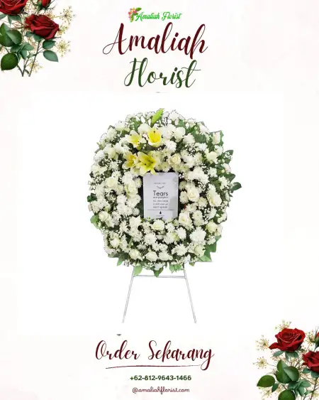 Krans Bunga Duka Candikusuma